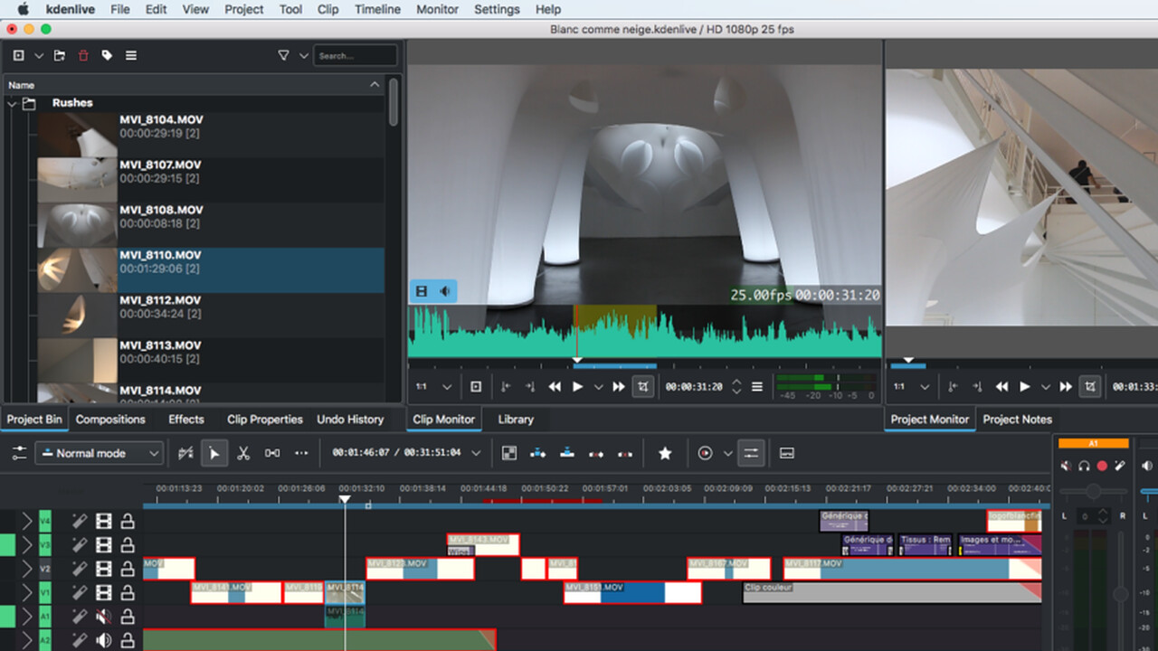Open-Source: Von Linux bekannter Video-Editor wird für macOS portiert