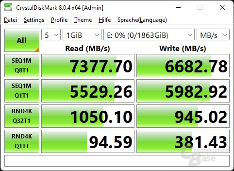 WD_Black SN850X Leistung mit Game Mode