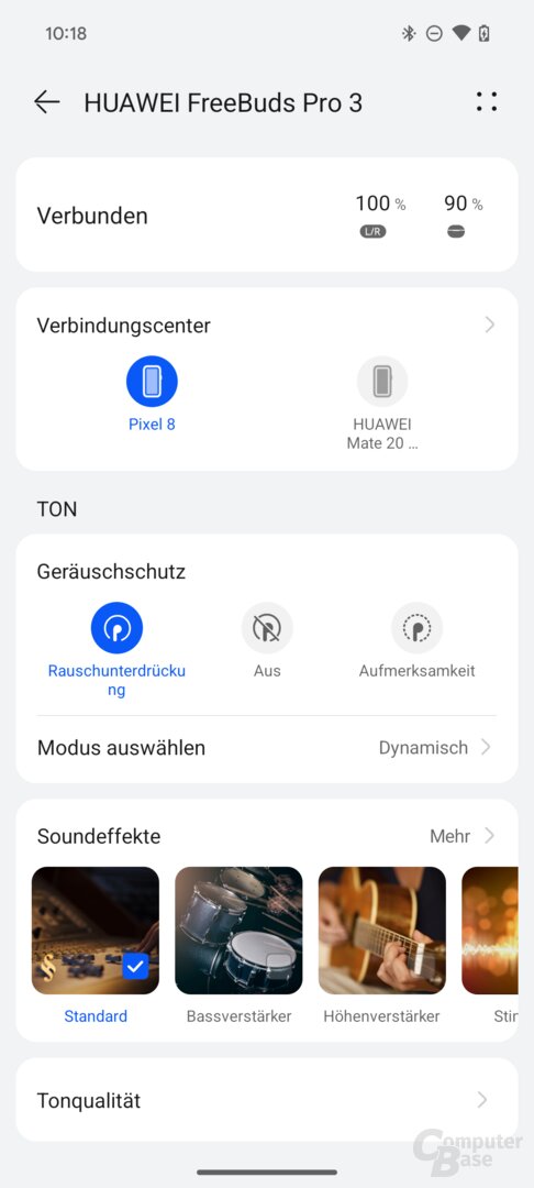 AI-Life-App mit Huawei FreeBuds Pro 3