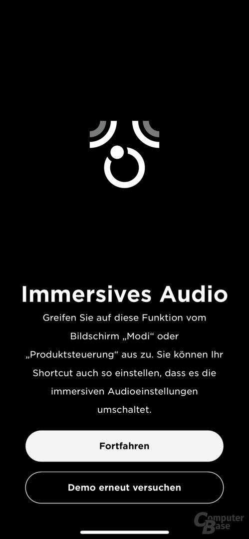 Einrichtung der QuietComfort Ultra Kopfhörer in der Bose-Music-App