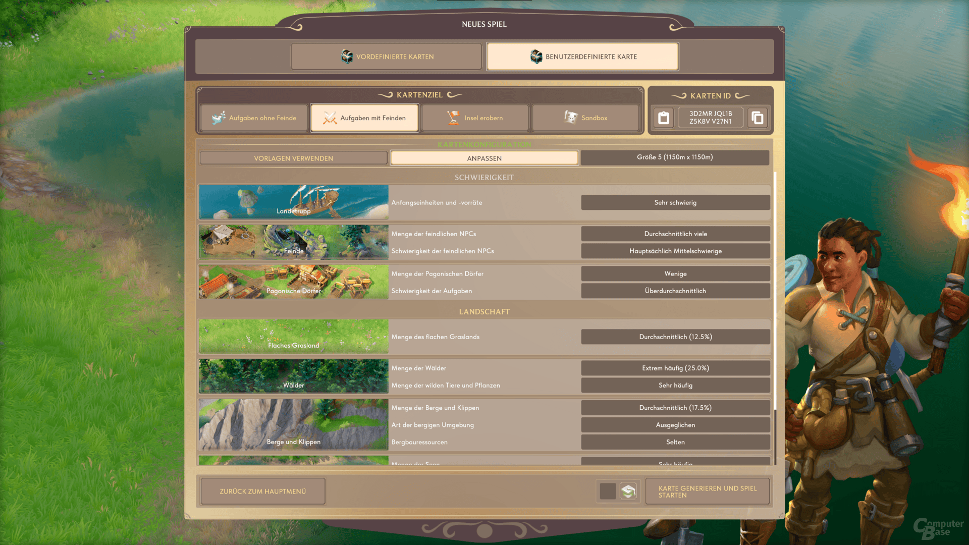Wer mag, kann im Generator auch selbst Hand anlegen und anpassen