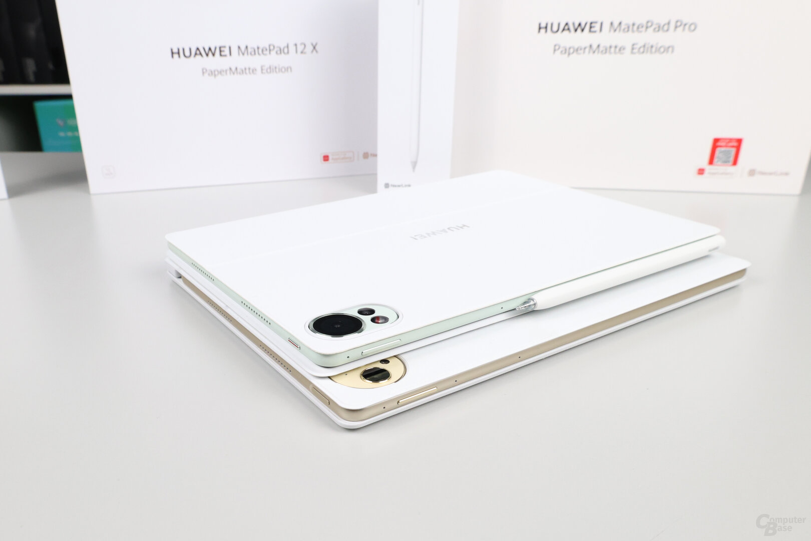 Huawei MatePad 12 X (oben) und MatePad Pro 12.2 (unten)