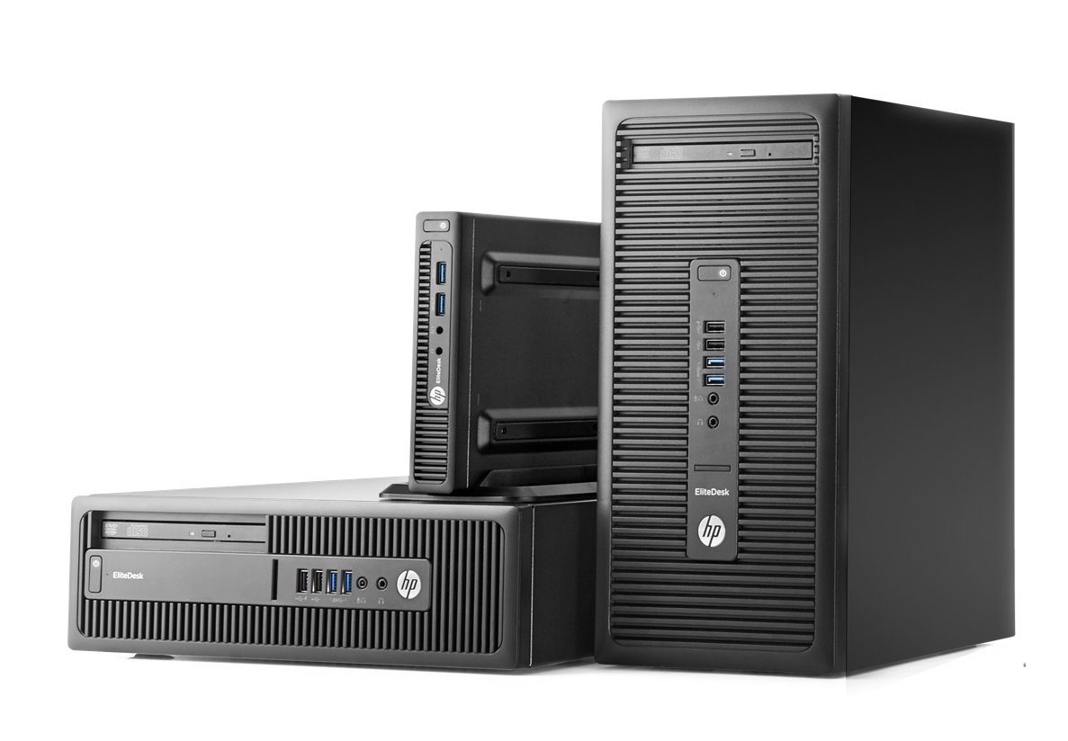 HP Elitedesk 705 G3 mit 7th Gen AMD Pro in drei Größen