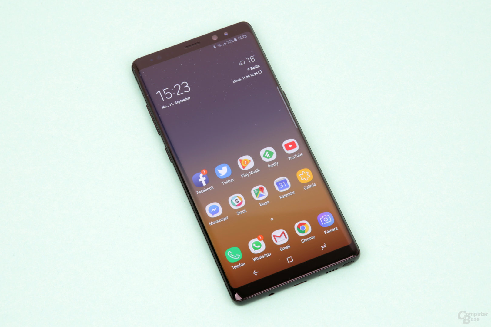 Galaxy Note 8 mit 6,3 Zoll großem OLED-Display